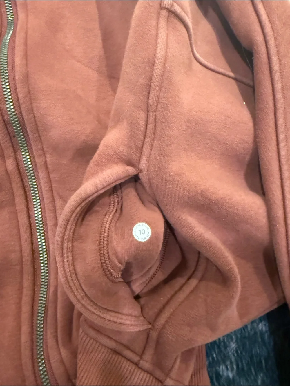RARE COLOR Lululemon Women’s Crop Oversized Scuba Zip Up Hoodie